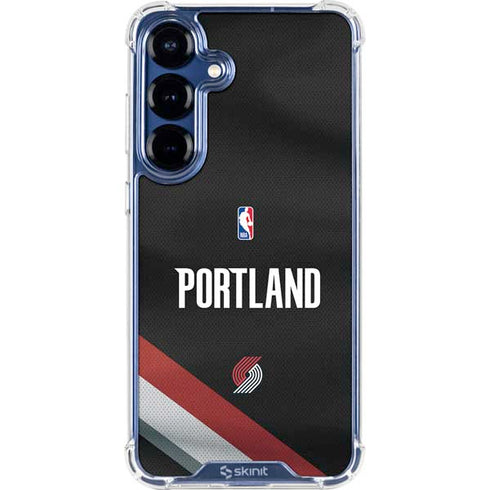 NBA Portland Trail Blazers Jersey Galaxy S25 Clear Case